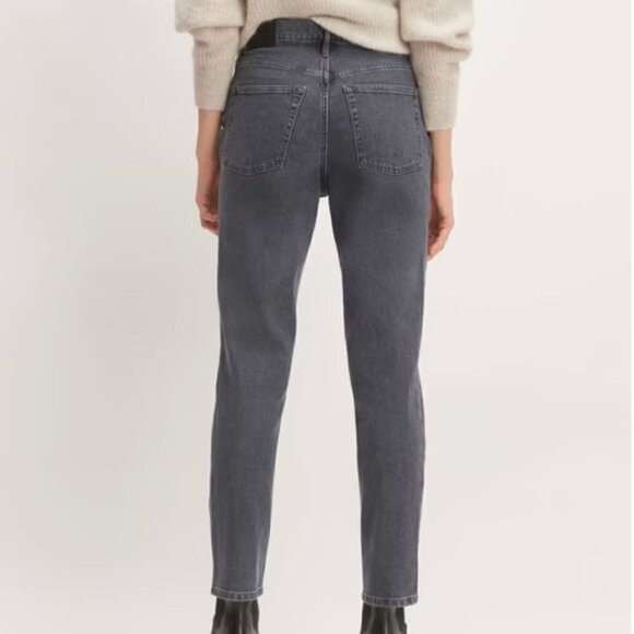 EVERLANE The Original Cheeky Jean Limited Edition Washed Charcoal Size 23 - Picture 4 of 11